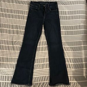 American Eagle Hi-Rise Artist Flare Size 10 Long gently worn